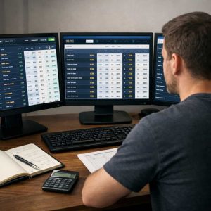analyzing odds from multiple sportsbooks 300x300 - Why Pros Always Compare Odds Before Betting