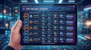 ranked list online casinos tablet 300x167 - Top 20 Online Casinos UK: A Curated List for Modern Betting Enthusiasts